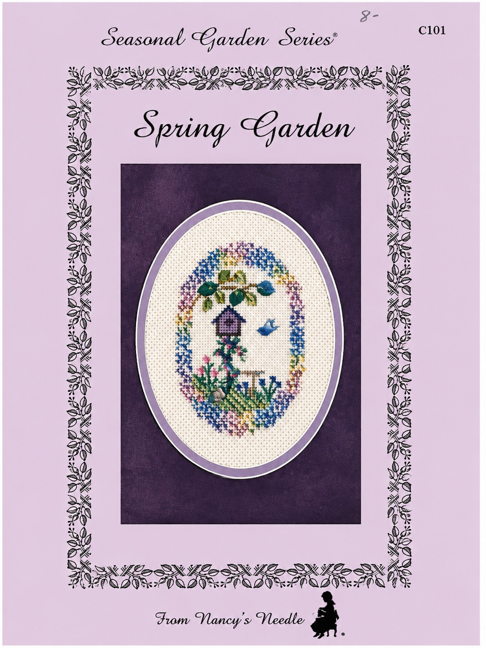 Nancy’s Needle Seasonal Garden Series Spring Garden Variation Needlepoint CN01